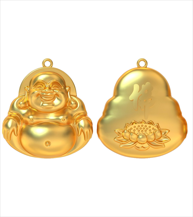 Y43163-弥勒佛（空心）￥15