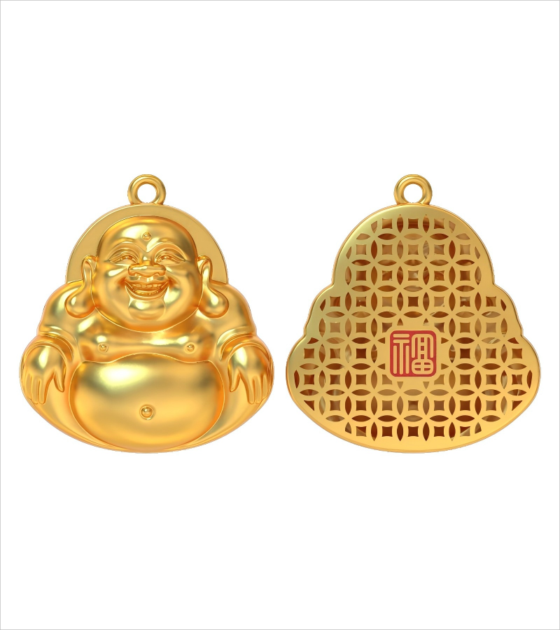 Y39849-弥勒佛（空心）￥15