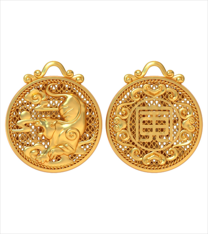 YXH28325-生肖-虎￥18