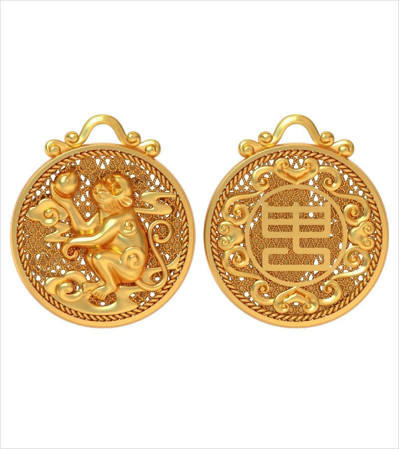 YXH28325-生肖-猴￥18