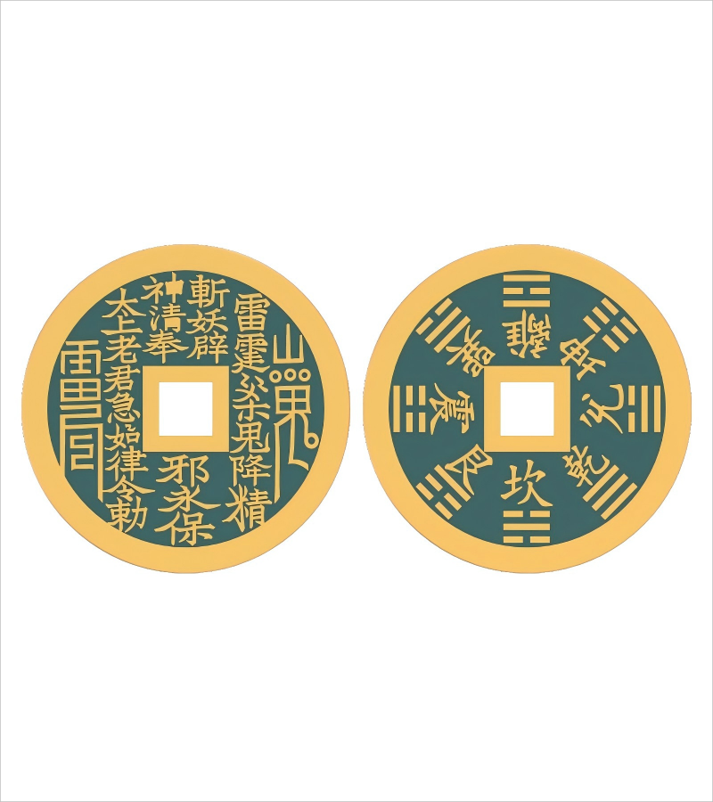 Y37882-山鬼花钱（40mm）￥15