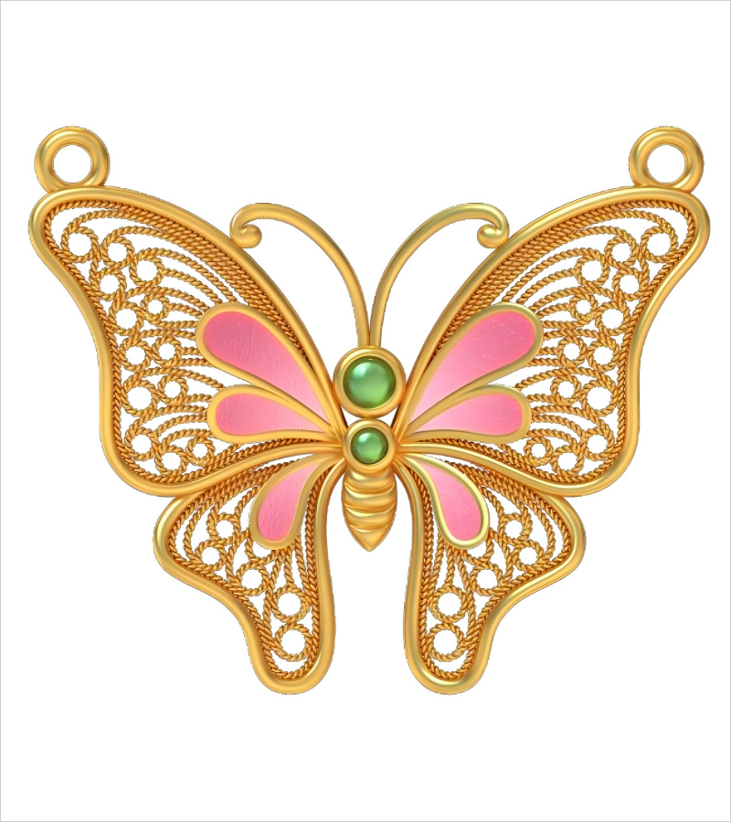 YCDM35779-蝴蝶￥8