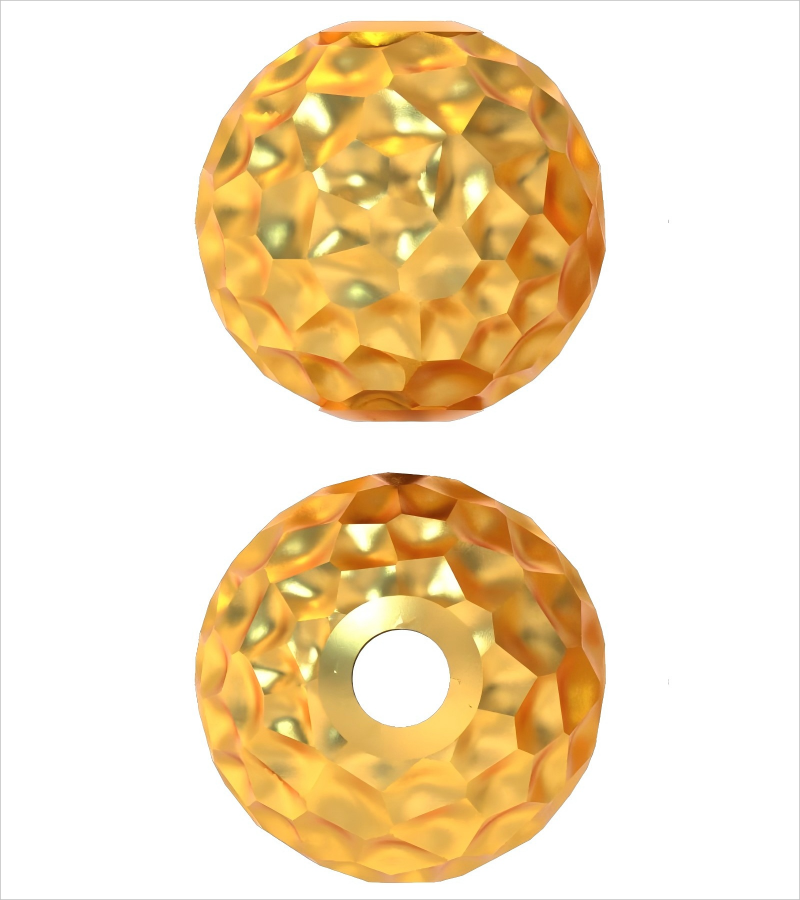 Y52356-锤纹珠 ￥6