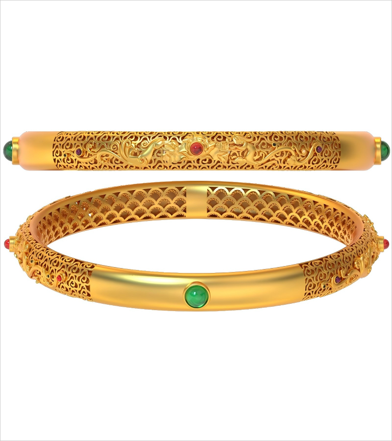 Y22918-龙凤花丝珐琅 ￥45