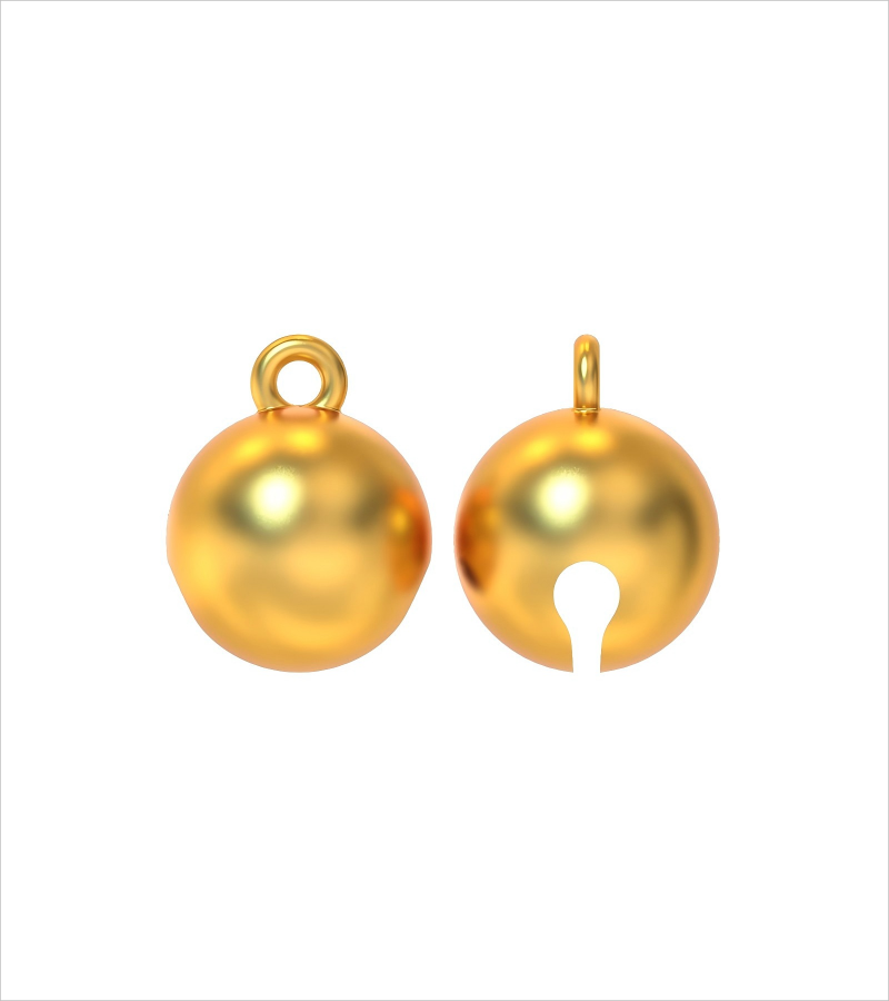 Y063-铃铛4.5mm ￥6