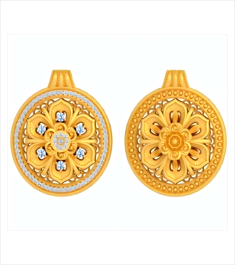 XQ1-禅意莲花镶石款 ￥35