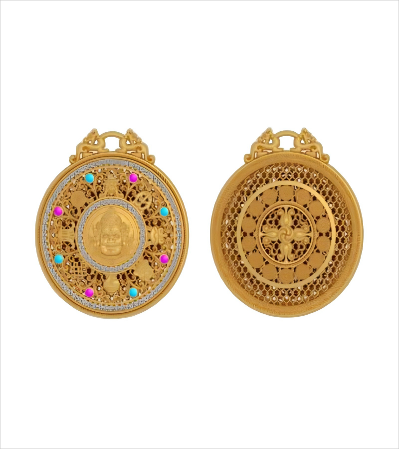 XQ12-黄财神（镶石款）￥30