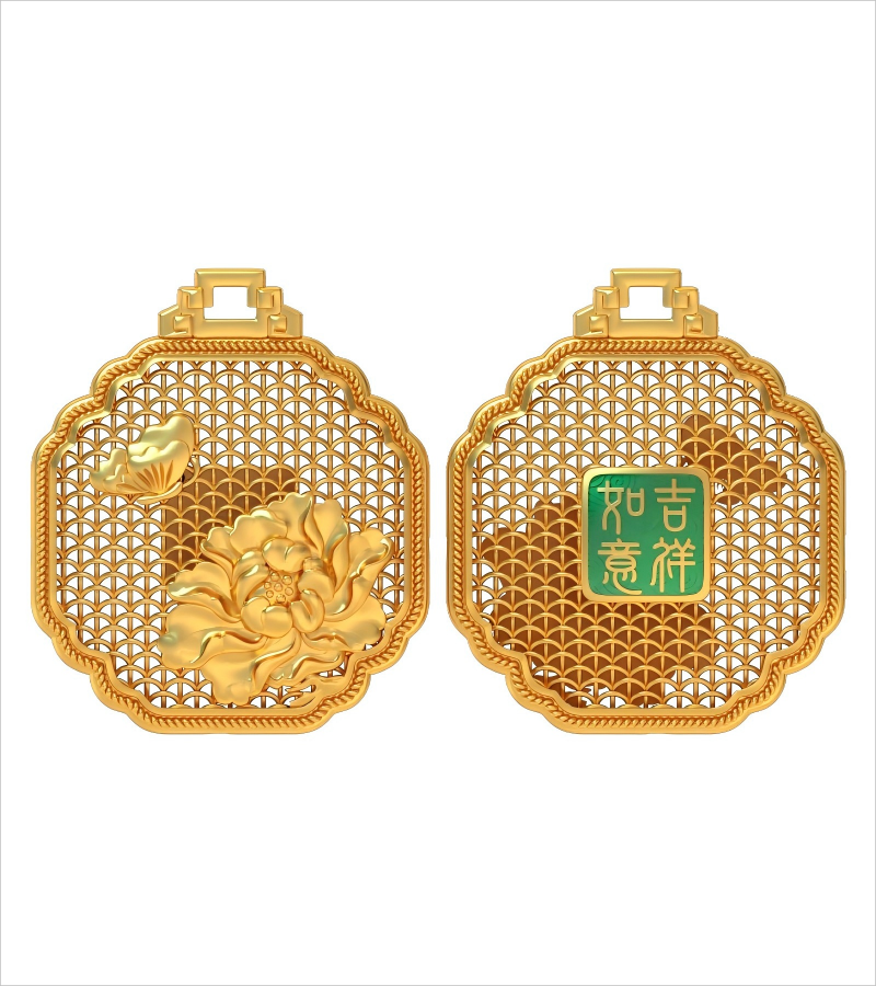 YCP61-吉祥如意 ￥15