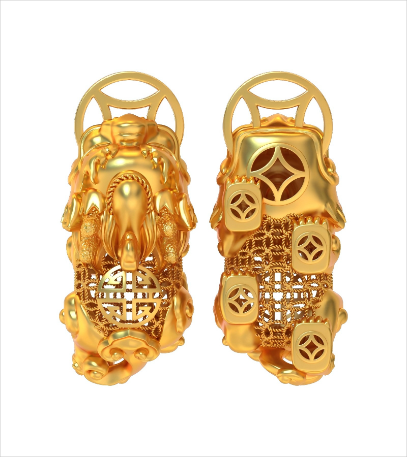 Y29721-貔貅吐财 ￥18